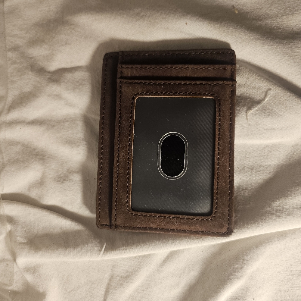 Brown Slim Wallet